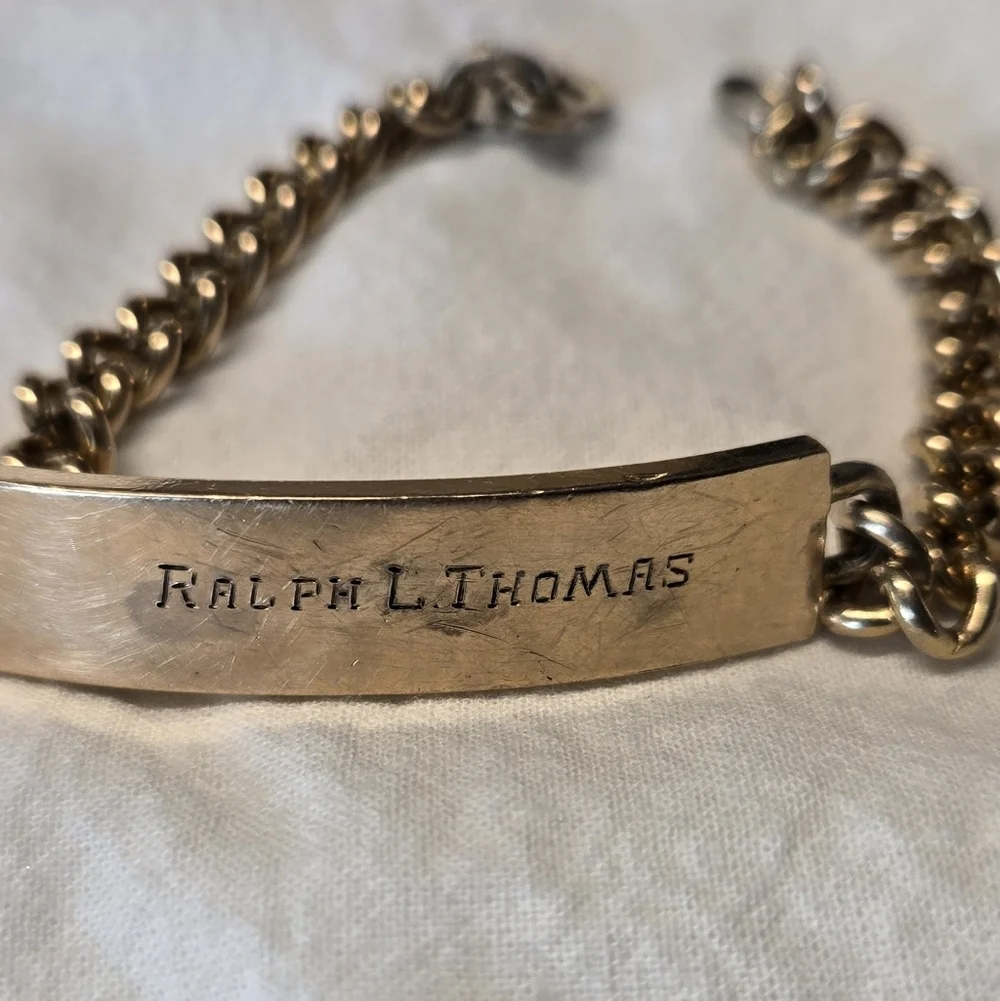 Vtg 1/20 12k G.F On Sterling Bracelet